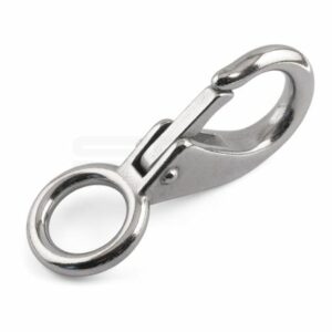 Fixed Eye Boat Snap Hooks - Marine A4 Stainless Steel