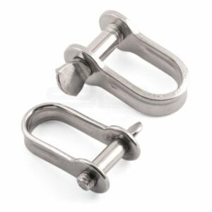 Strip Flat D Shackles - A4 Stainless Steel