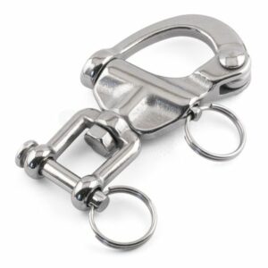 Swivel Jaw Snap Shackles - Marine A4 Stainless Steel
