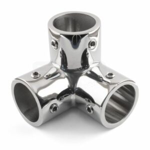 Three Way Corner Fitting - Marine A4 Stainless Steel