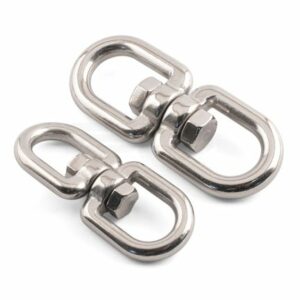Eye and Eye Swivels - Marine A4 Stainless Steel