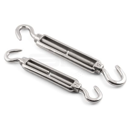 M16 Hook & Hook Turnbuckles - Marine Grade Stainless Steel A4 (316)