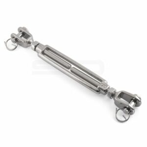 Jaw/Jaw Turnbuckles - Marine A4 Stainless Steel