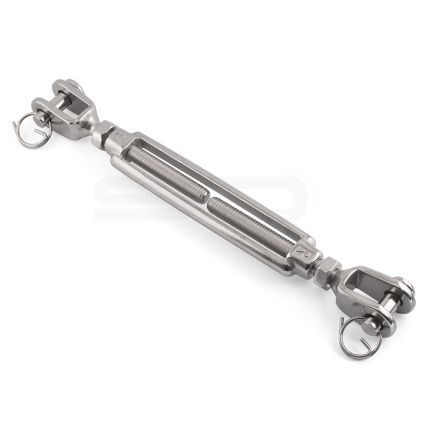 M5 Jaw/Jaw Turnbuckles - Marine Grade Stainless Steel A4 (316)