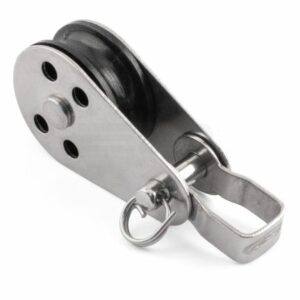Pulley Block with Removable Pin and Becket - Stainless Steel A4