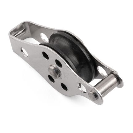 26mm Pulley Block with Becket Type 1 - Marine Grade Stainless Steel A4 (316)