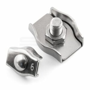 Simplex Wire Rope Grips - A4 Stainless Steel