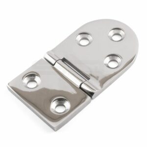 Small Sided Oval Hinge - Stainless Steel A4