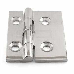 Small Sided Square Hinge - Stainless Steel A4