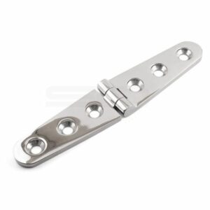 Strap Hinge - 3 Holes - Stainless Steel A4