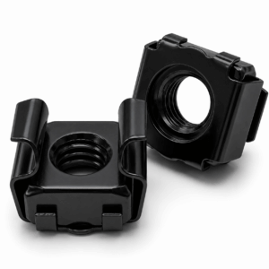 Cage Nut BLACK A2 Stainless Steel