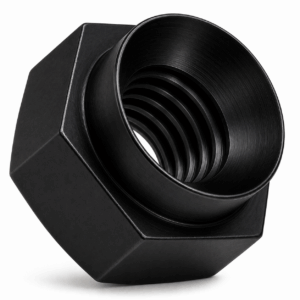 Hexagon Hank Rivet Bushes - Black Passivated